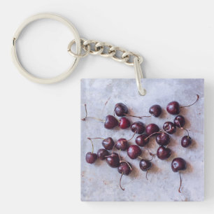 Cherries Key Ring