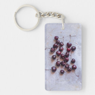 Cherries Key Ring