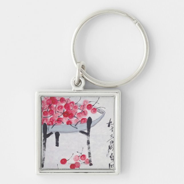 Cherries Key Ring (Front)