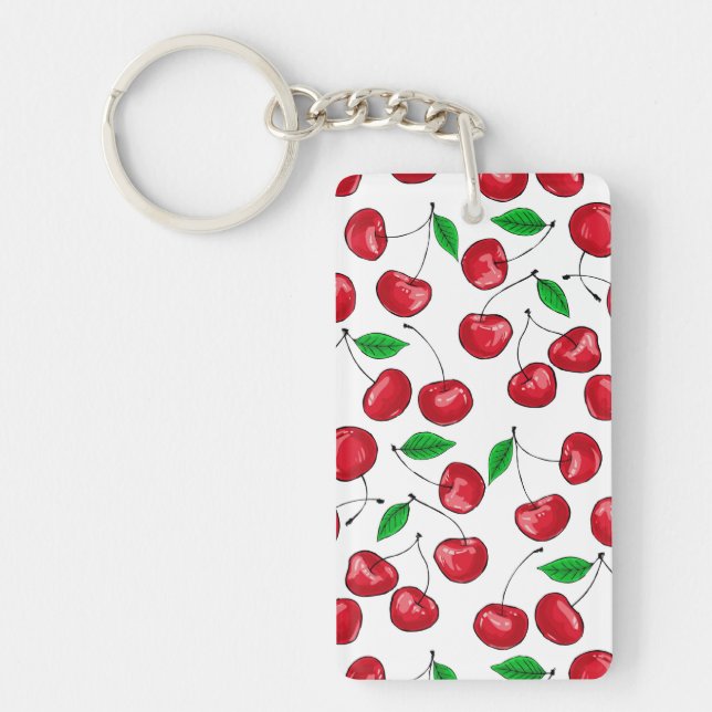 Cherries Key Ring (Front)