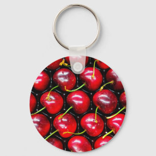 Cherries Key Ring