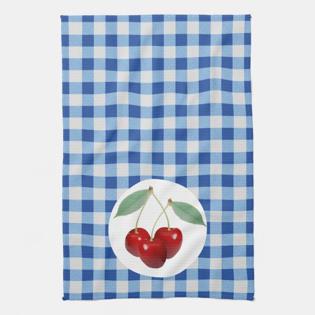 Cherries Kitchen Towel (Vertical)