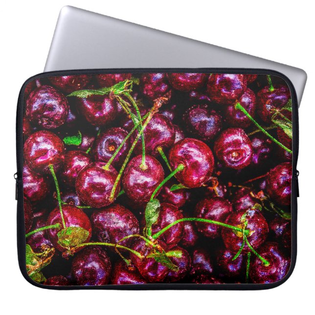 Cherries Laptop Sleeve (Front)