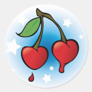 Cherries Love - Sticker