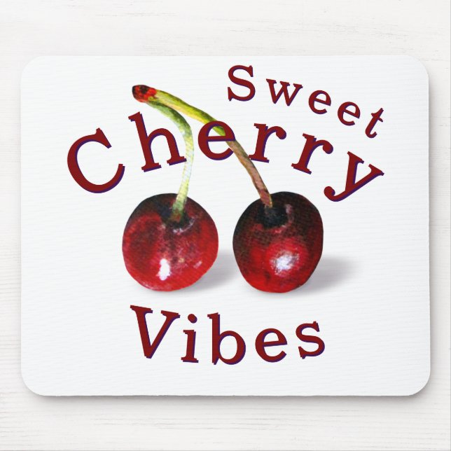 Cherries Mouse Pad (Front)
