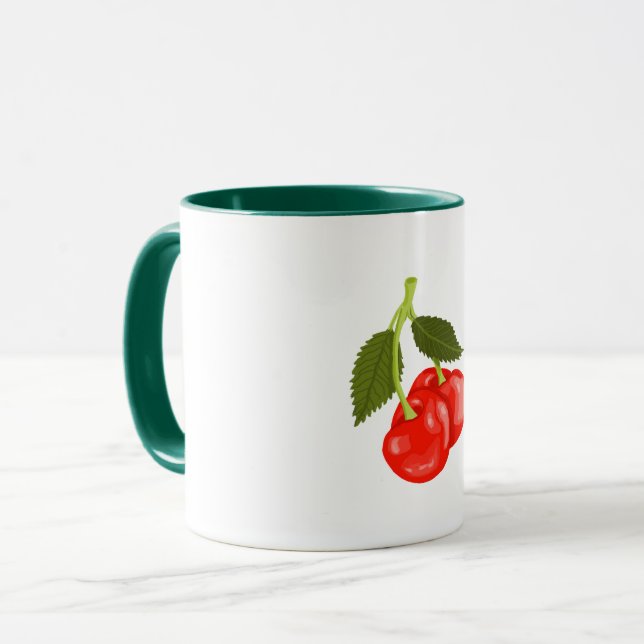 Cherries Mug (Front Left)