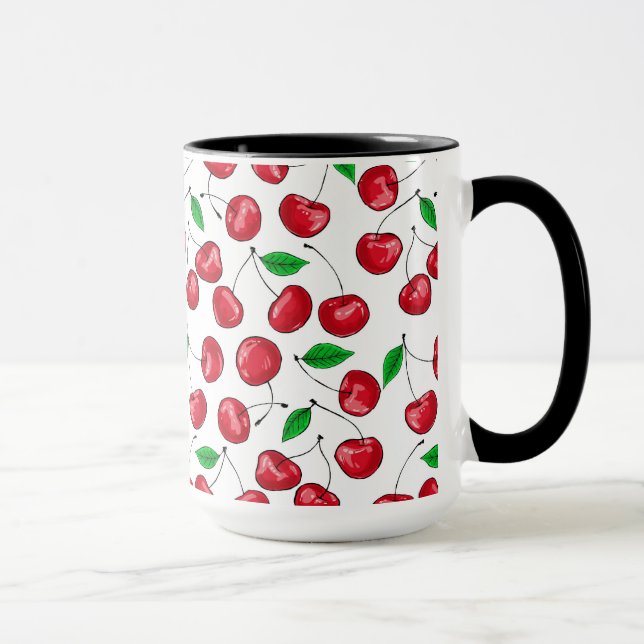 Cherries Mug (Right)