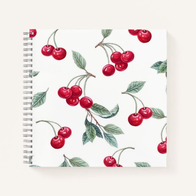 Cherries Notebook (Front)
