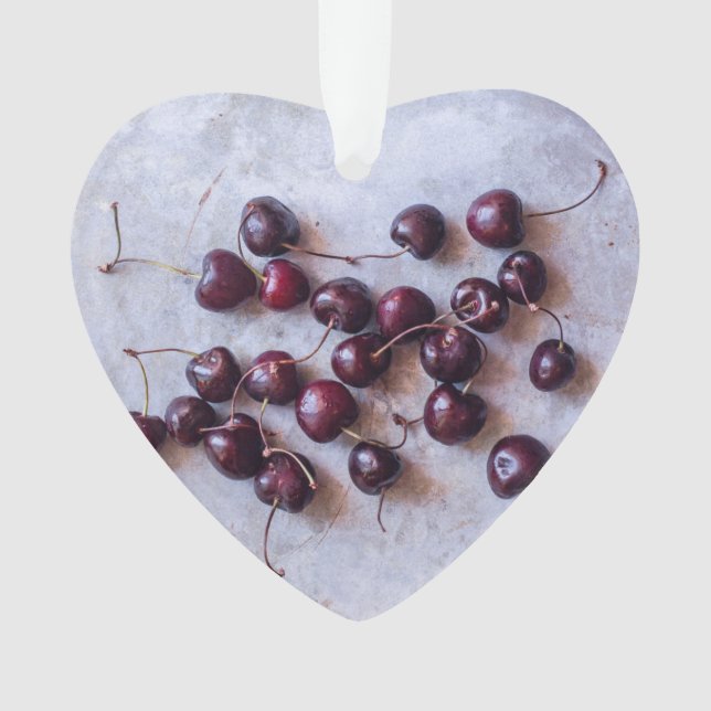 Cherries Ornament (Front)