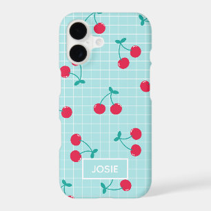Cherries Pattern Phone Case