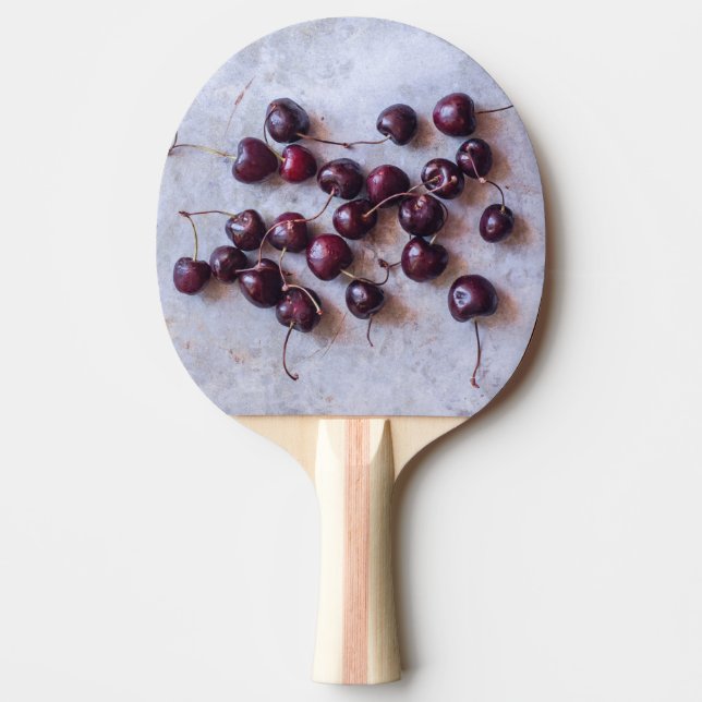 Cherries Ping Pong Paddle (Front)
