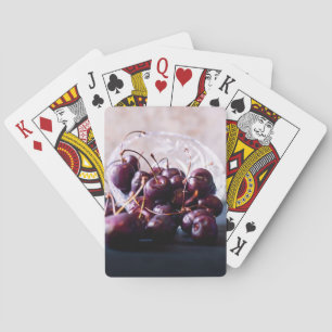 Cherries  playing cards