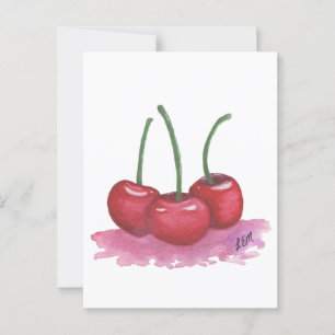 Cherries Postcard