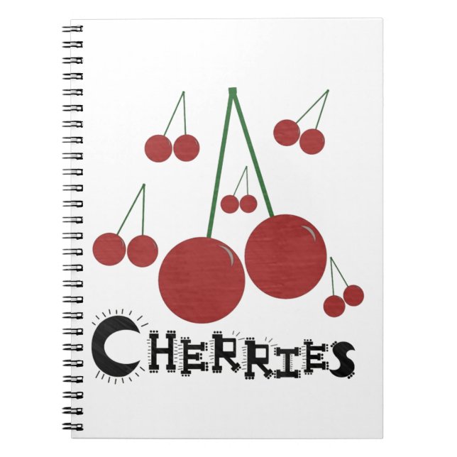 Cherries Recipe Notebook (Front)