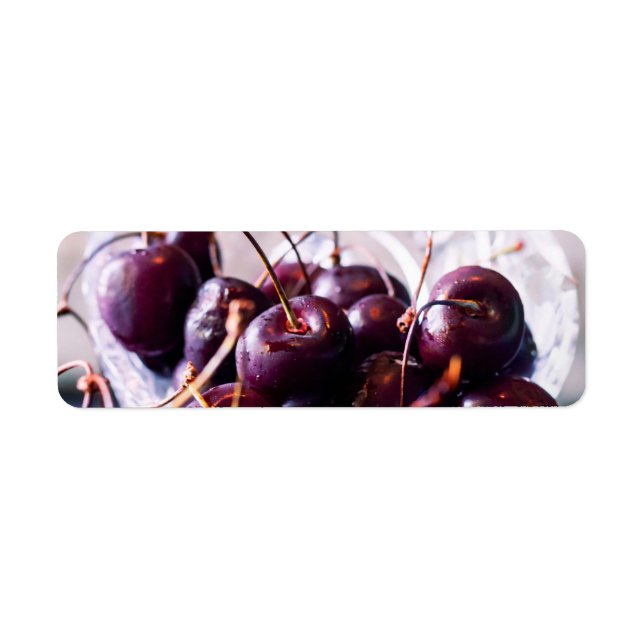 Cherries Return Address Label (Front)