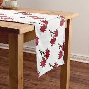 Cherries Short Table Runner