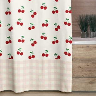 Cherries Shower Curtain