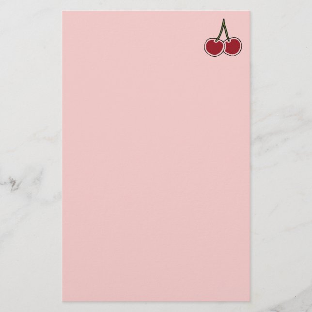 Cherries Stationery (Front)