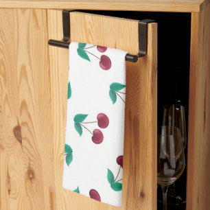 Cherries Tea Towel