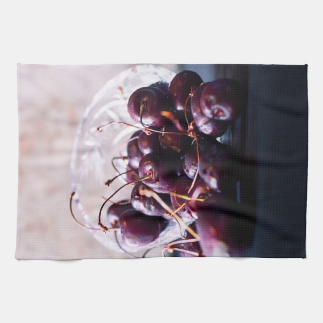 Cherries Tea Towel (Horizontal)