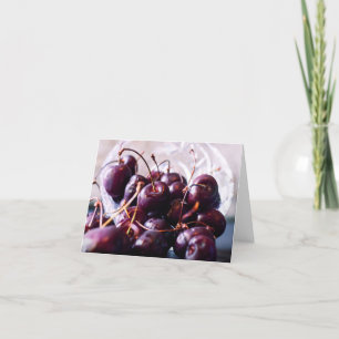 Cherries Thank You Card