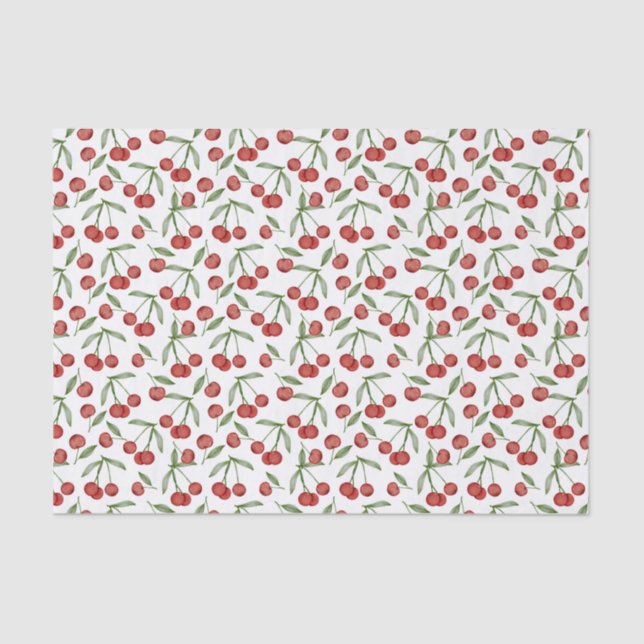 Cherries Tissue Paper (Front)