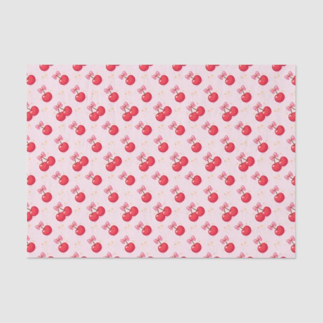 Cherries Tissue Paper (Front)