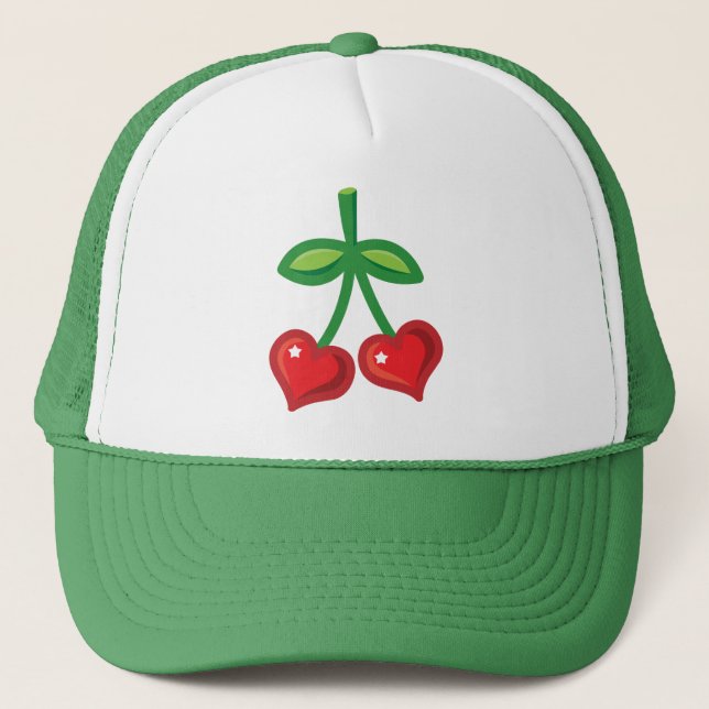 cherries trucker hat (Front)