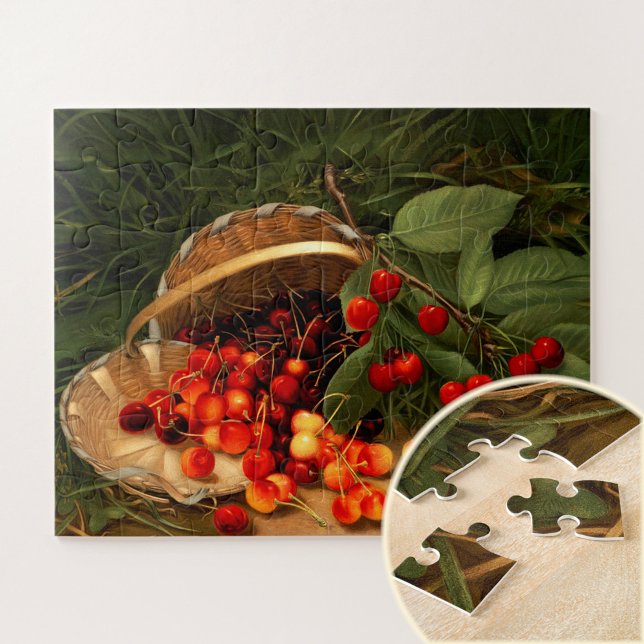 Cherries, Virginia Granberry  Jigsaw Puzzle (Creator Uploaded)