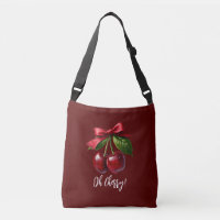 Cherries with a Bow-Cherry Red-Oh Cherry