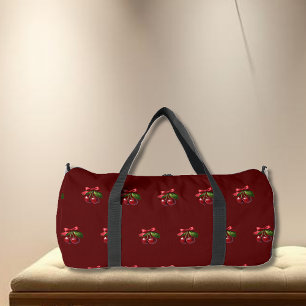 Cherries with A Bow Duffle Bag