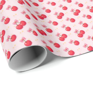 Cherries Wrapping Paper