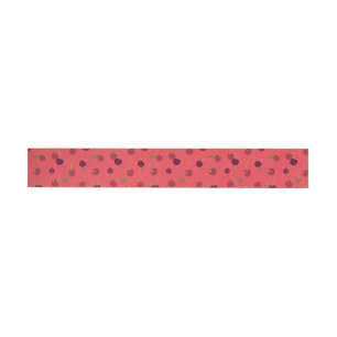 Cherry 5 wrap around label