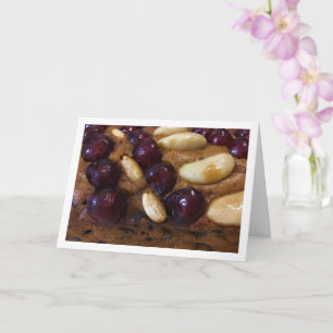 Cherry and Nut Cake Card