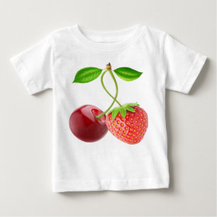 Cherry and strawberry together baby T-Shirt