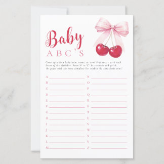 Cherry Baby ABCs Game