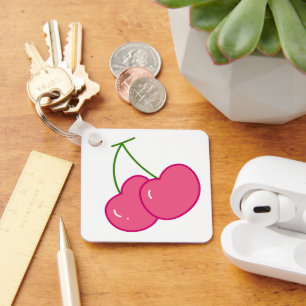 Cherry Berry Key Ring
