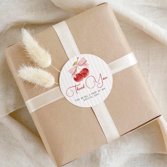 Cherry Birthday Favour Tag (Creator Uploaded)
