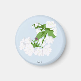 Cherry bkossom magnet