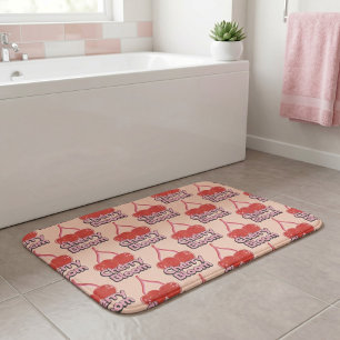Cherry Bloom Bath Mat