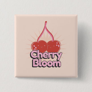 Cherry Bloom Button