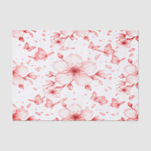 Cherry Bloom Elegance Tissue Paper