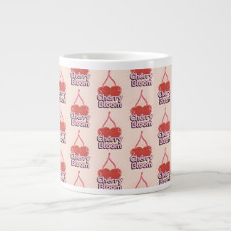 Cherry Bloom Giant Coffee Mug