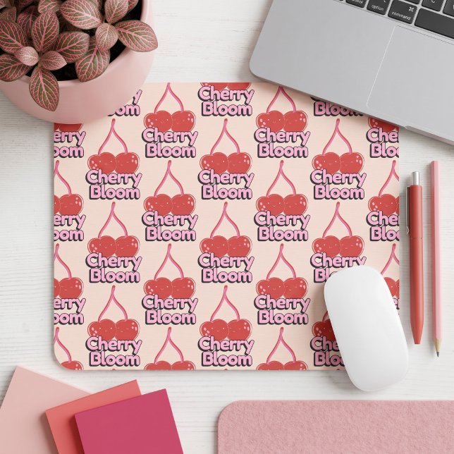 Cherry Bloom Mouse Pad (Creator Uploaded)