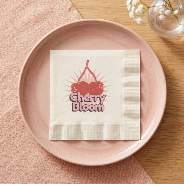 Cherry Bloom Napkins (Creator Uploaded)