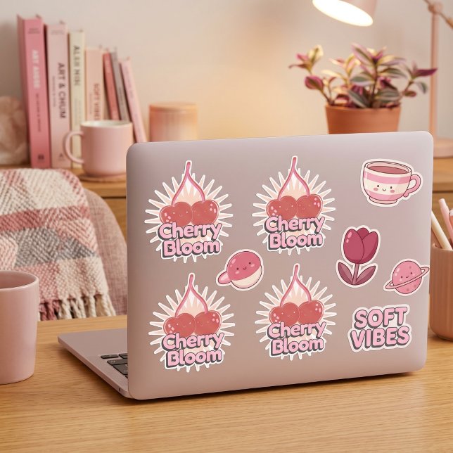 Cherry Bloom Sticker (Creator Uploaded)