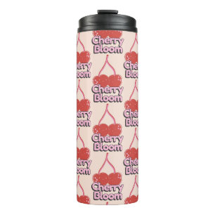 Cherry Bloom Thermal Tumbler