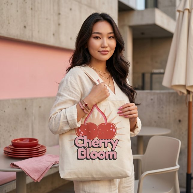 Cherry Bloom Tote Bag (Creator Uploaded)