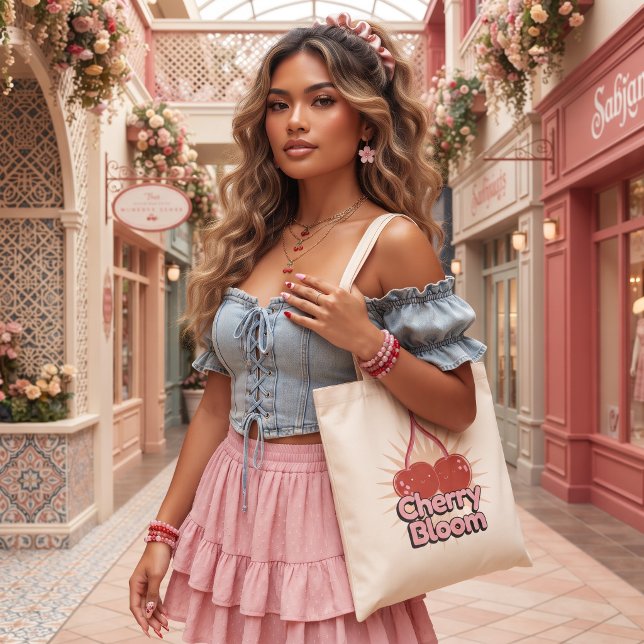 Cherry Bloom Tote Bag (Creator Uploaded)