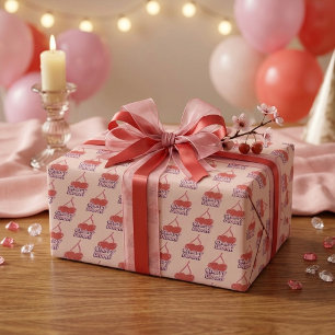 Cherry Bloom Wrapping Paper